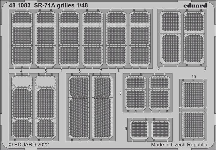 Produktbild Eduard SR-71A grilles for REVELL