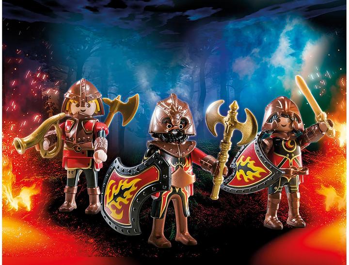 Produktbild Playmobil 3er Set Burnham Raiders (70672, Playmobil Novelmore)