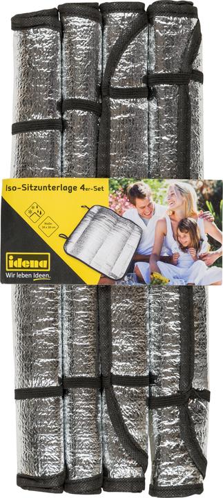 Produktbild Idena Sitzunterlage Iso 4er Set, 38x38cm