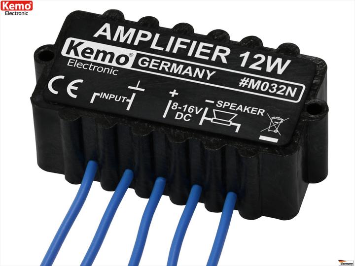 Actual product image Kemo Amplifier module
