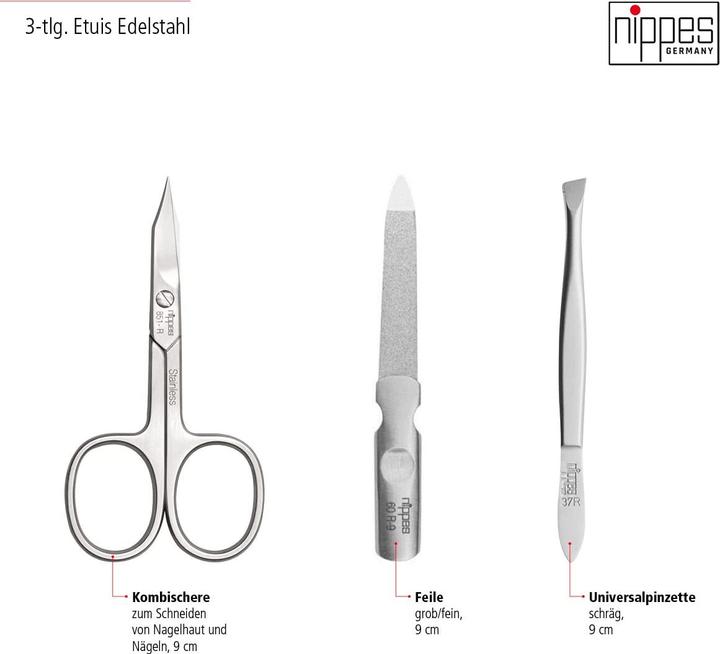 Produktbild Nippes Maniküre Set