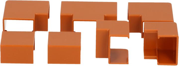 Image du produit Inofix Connecteurs Plasfix 16x10mm assortis 7 pièces (Conduit, 100 cm)