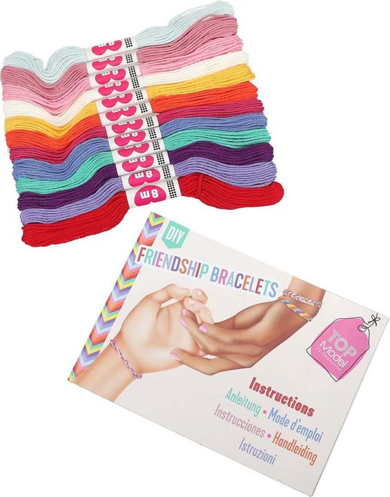 Actual product image Magni Depesche TOPModel craft set DIY friendship bracelets 2x14x14xcm