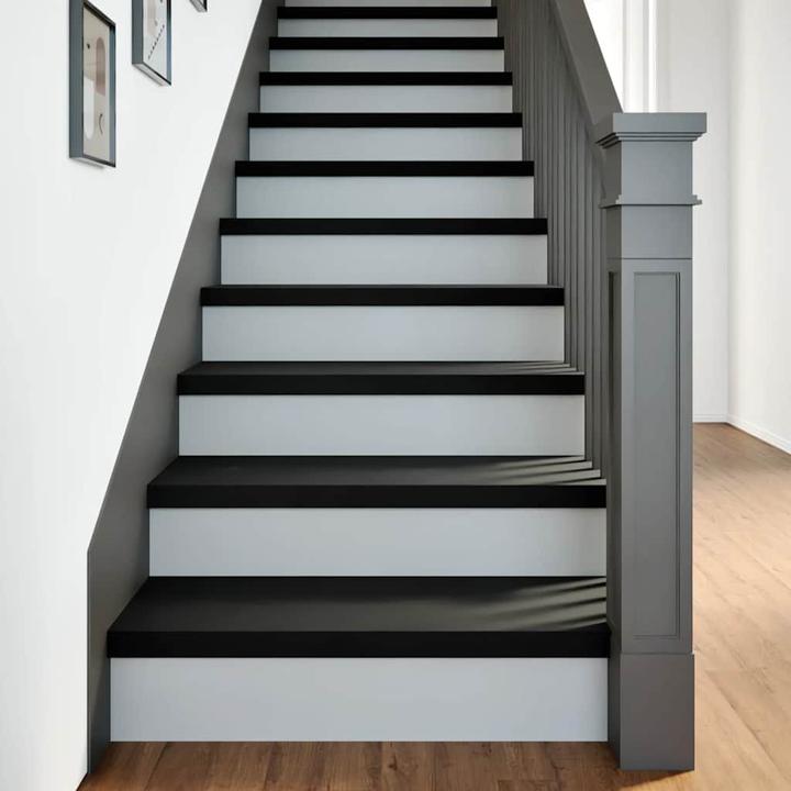Produktbild VidaXL Treppenstufen 16 Stk. Dunkelbraun 80x30x2 cm Massivholz Eiche