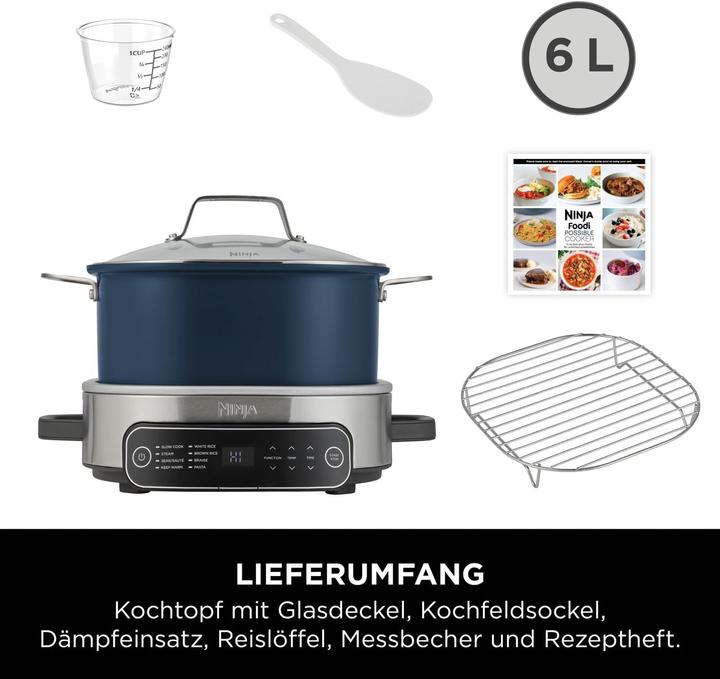 Image du produit Ninja MC1101CH Foodi 8-in-1 PossibleCooker (cuiseur possible)