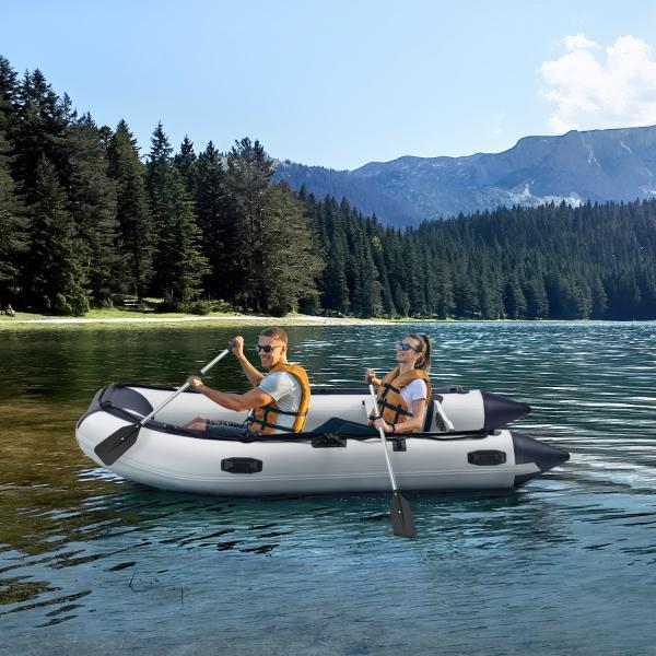 Image du produit Juskys Schlauchboot mit Sitzbänken (320 cm, 4 pers.)