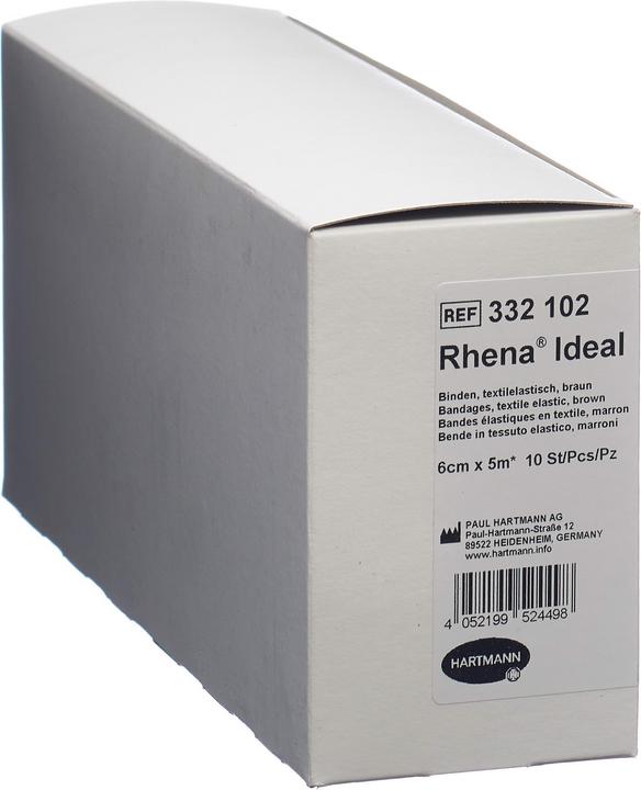 Actual product image Rhena Ideal Elastische Binde 6cmx5m hautfarben