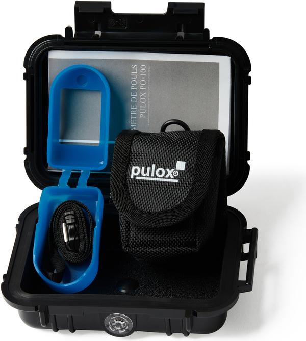 Actual product image Pulox Pulse oximeter PO-100 green