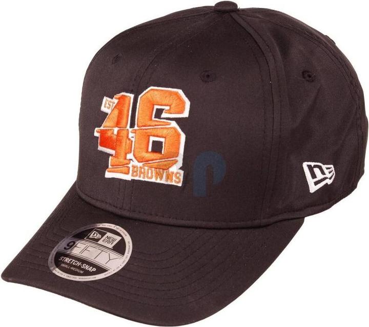 New Era NFL - Cleveland Browns - Established Number 9Fifty Stretch Snapback Cap Braun SM (54, 55, 56, 57)