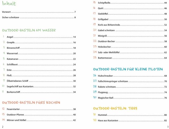 Produktbild Das Outdoor-Bastelbuch (Deutsch, Uli Wittmann, 2022)