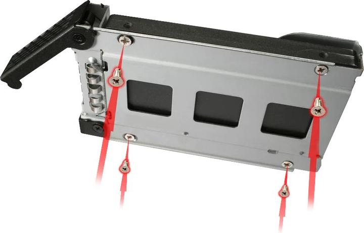Immagine prodotto Icy Dock ToughArmor MB699VP-B - Contenitore per unità di archiviazione - 2,5" (6,4 cm)