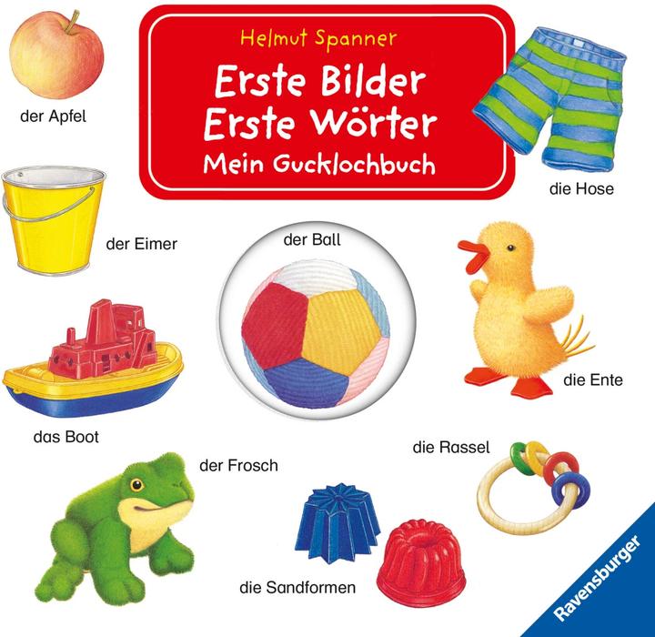 Produktbild Ravensburger Erste Bilder - Erste Wörter: Mein Gucklochbuch (Deutsch)