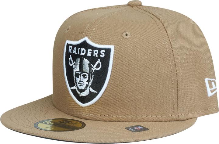 New Era 59Fifty Fitted Cap - Las Vegas Raiders khaki - 7 1/4 (7 1/4)