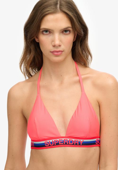 Actual product image Superdry Triangle Stripe Bikini Top (10)