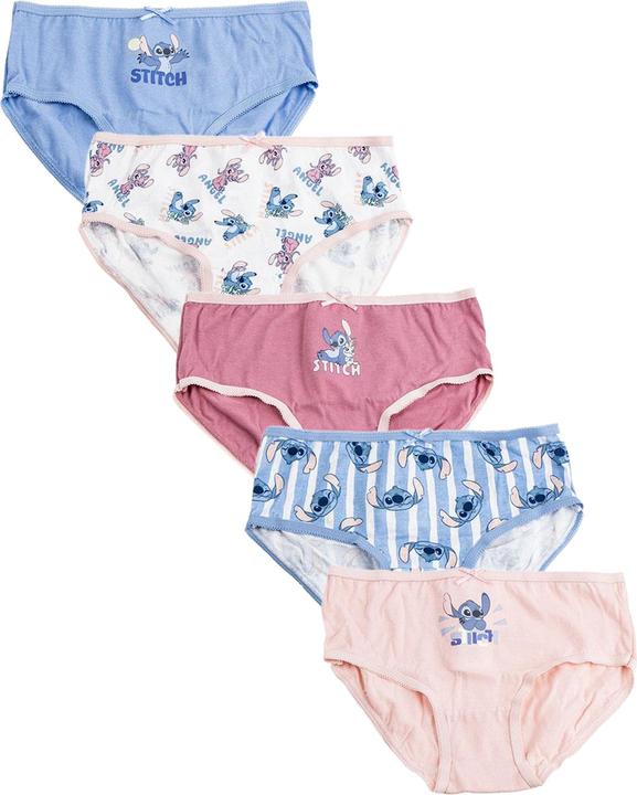 Produktbild Disney Girl's Underwear Set 5 Pieces Stitch (134)