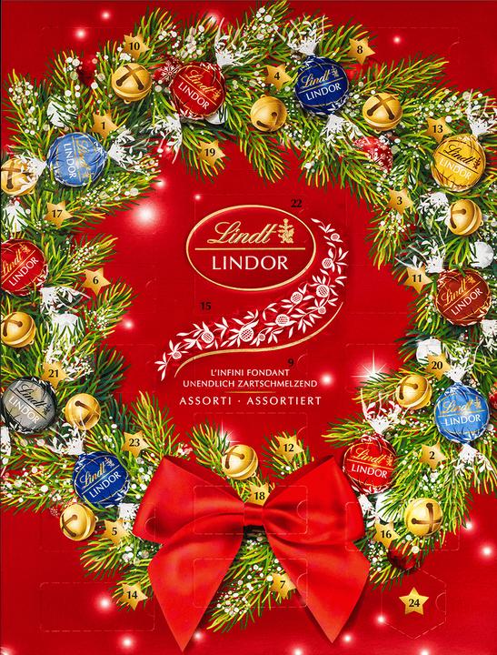Actual product image Lindt Lindor Advent Calendar (299 g)