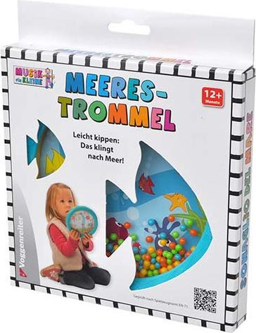 Produktbild Musik für Kleine Meerestrommel Musikspielzeug für Kleinkinder und Babys ab 1 Jahr - 18 (Deutsch, Spanisch, Französisch, Niederländisch, Italienisch, Englisch)