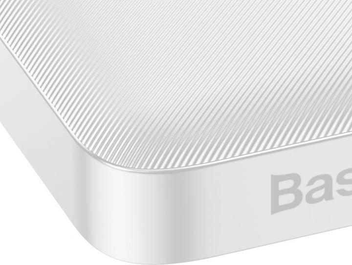 Produktbild Baseus Powerbank Bipow 10000mAh, 20W (white) (10000 mAh, 20 W, 37 Wh)
