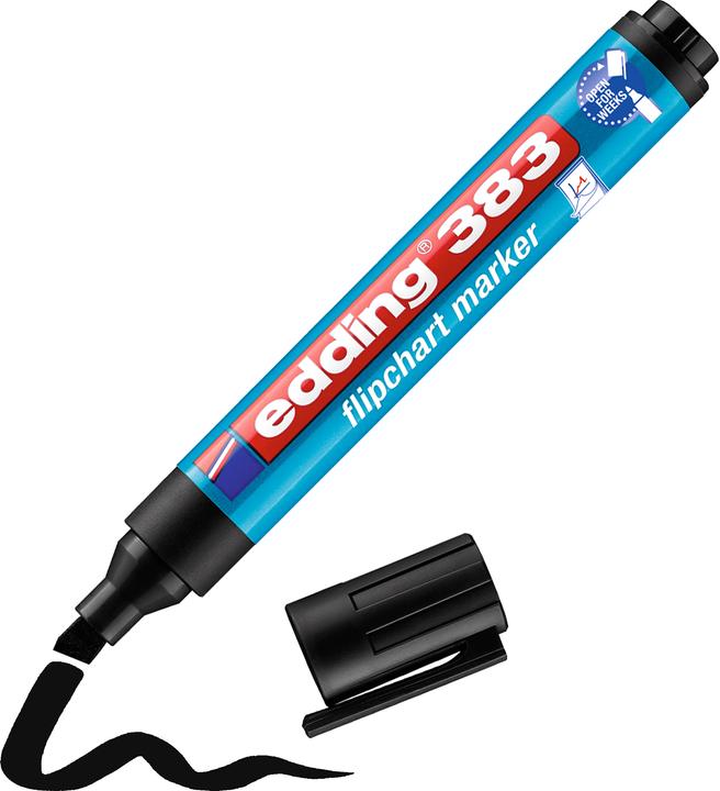 Produktbild Edding 383 (Schwarz, 5 mm, 1 x)