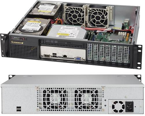 Supermicro SC523L-505B: Servergehäuse 19"