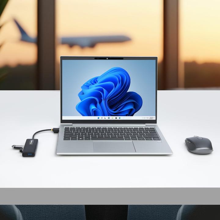 Produktbild StarTech 4-Port USB-A Hub 5gbps Portable Powered Nms Ns Ctlr (USB-A, 4 Ports)