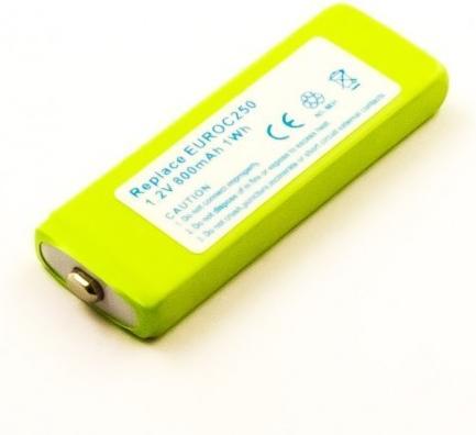 XCell Akku passend für Telekom T-Plus 2, Euro C250, C300, NiMH, 1,2V, 800mAh