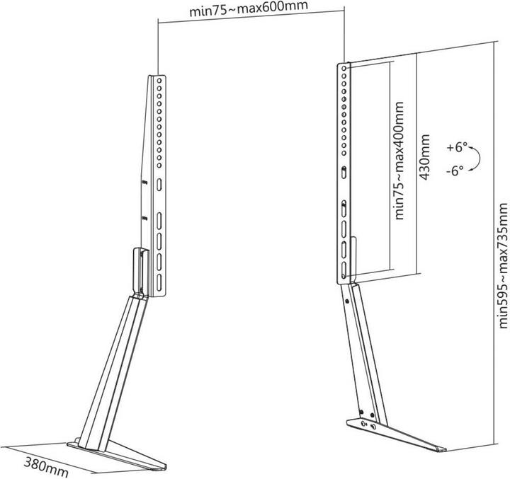 Productafbeelding myWall HP 39 L (65", 40 kg)