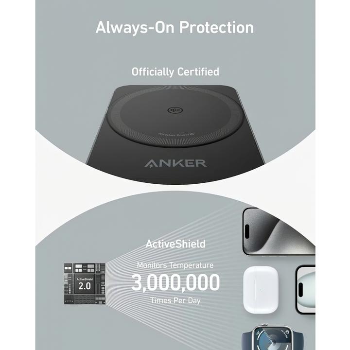 Actual product image Anker MagGo 1 czarna (15 W)