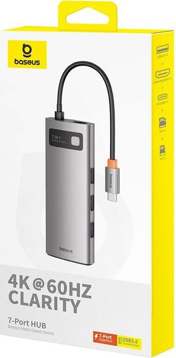 Immagine prodotto Baseus B00030708811-00 (USB-C, 7 Porti)