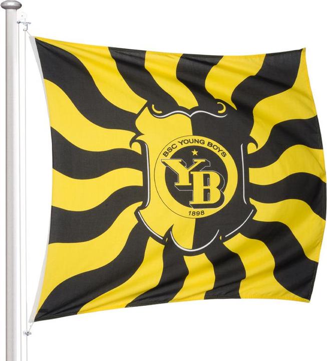 Produktbild Keller Fahnen Sportfahne BSC YB official «Geflammt Wappen»