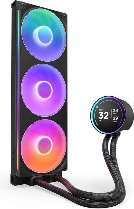 Image du produit NZXT Kraken Elite 420 RGB 420 mm (schwarz)