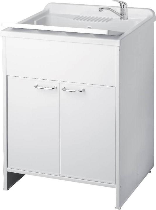 Negrari Lavabo en résine de la série Garden, adapté (650 mm, 900 mm)
