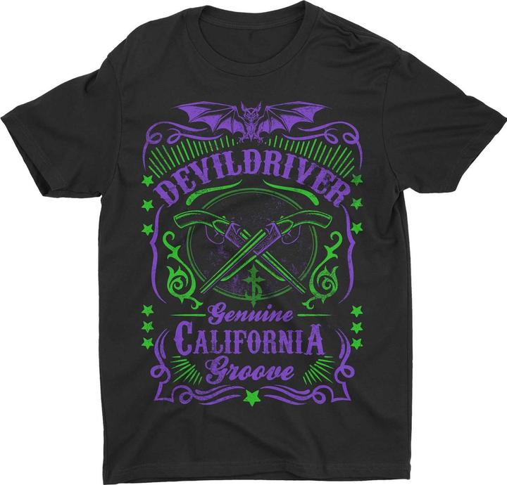 Immagine prodotto Devil Driver Maglietta unisex adulto in cotone Cross Guns (M)