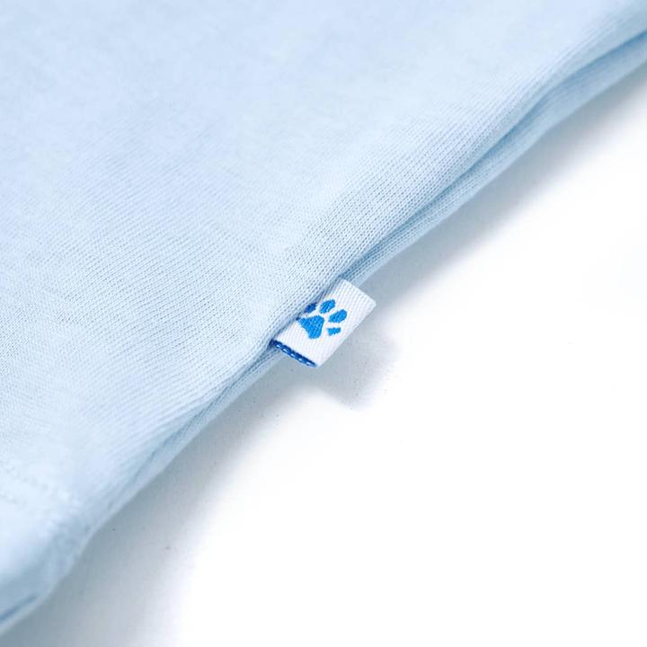 Immagine prodotto VidaXL Maglietta da bambino azzurro 104,Materiale: 100 % cotone,Colore (104)