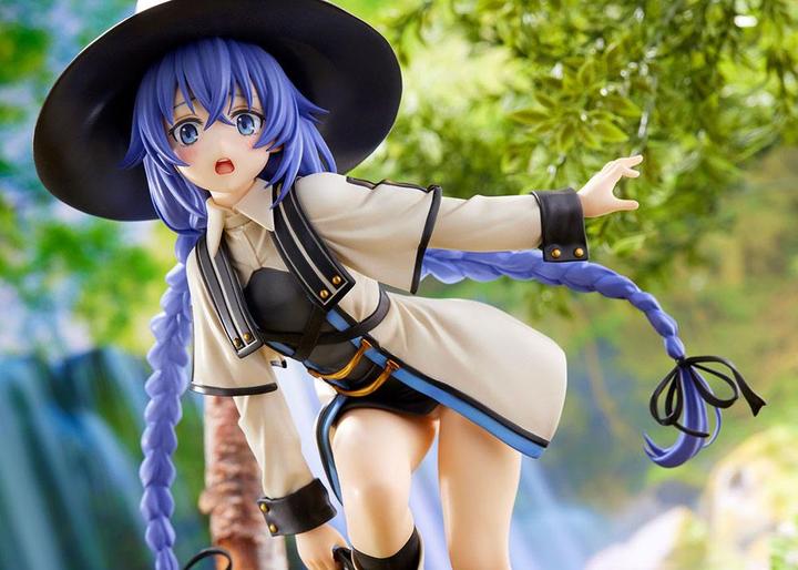 Actual product image Ques Q Mushoku Tensei statuette PVC 1/7 Roxy Migurdia Dressing Mode 21 cm