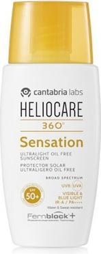 Heliocare 360 Sensation 50ml (Sonnencreme Gesicht, SPF 50, 50 ml, 0.05 g)
