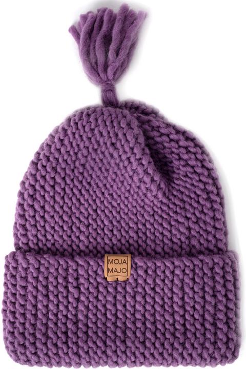 Immagine prodotto Moja Majo Cappello di lana per bambini rosa taglia unica, viola