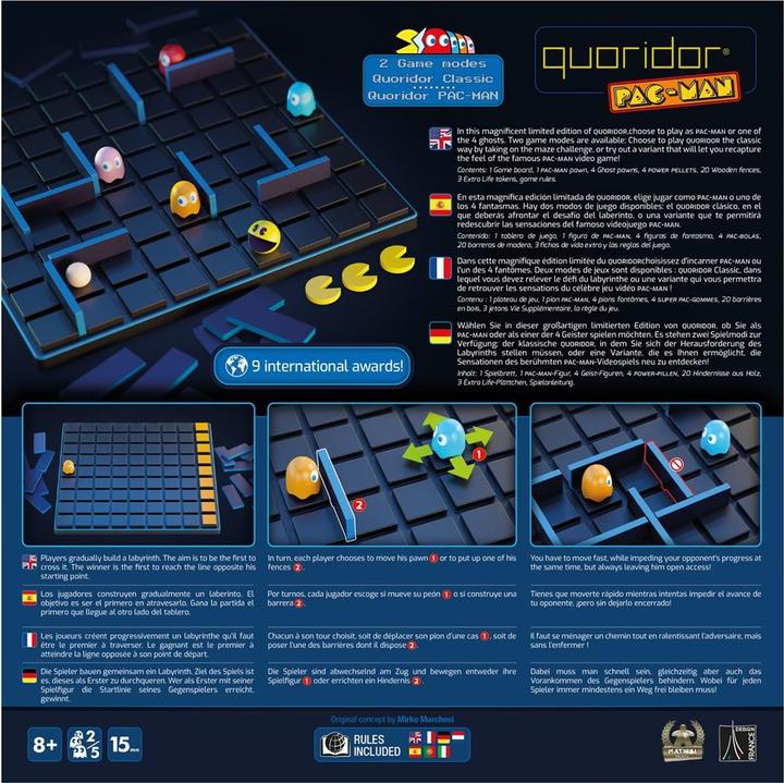 Immagine prodotto Gigamic Quoridor Pac-Man (Tedesco, Francese, Italiano)