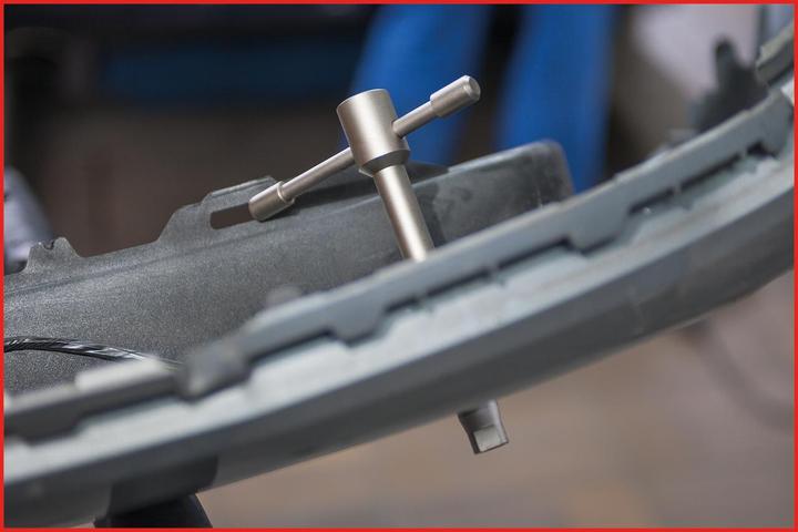 Actual product image KS Tools Punch set with mandrel, 3 pcs., Ø 28.1 mm (Škoda)