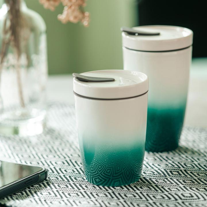 Produktbild Like. by Villeroy & Boch Becher Green -GK Coffee To Go (350 ml, 1 x)