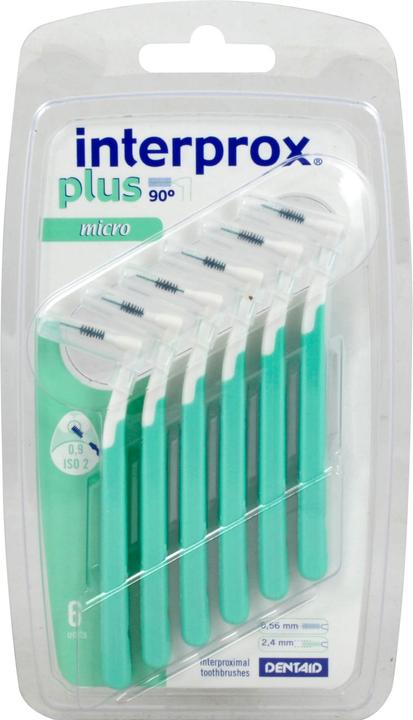 Dentaid interprox plus micro grün Interdentalbürste, 6 St ZBU (6 x, 2.40 mm)