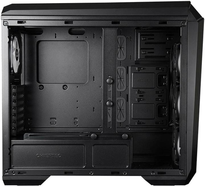 Produktbild Chieftec Geh STALLION III Tempered Glass - Tower - schwarz (mATX, ATX, Mini-ITX)