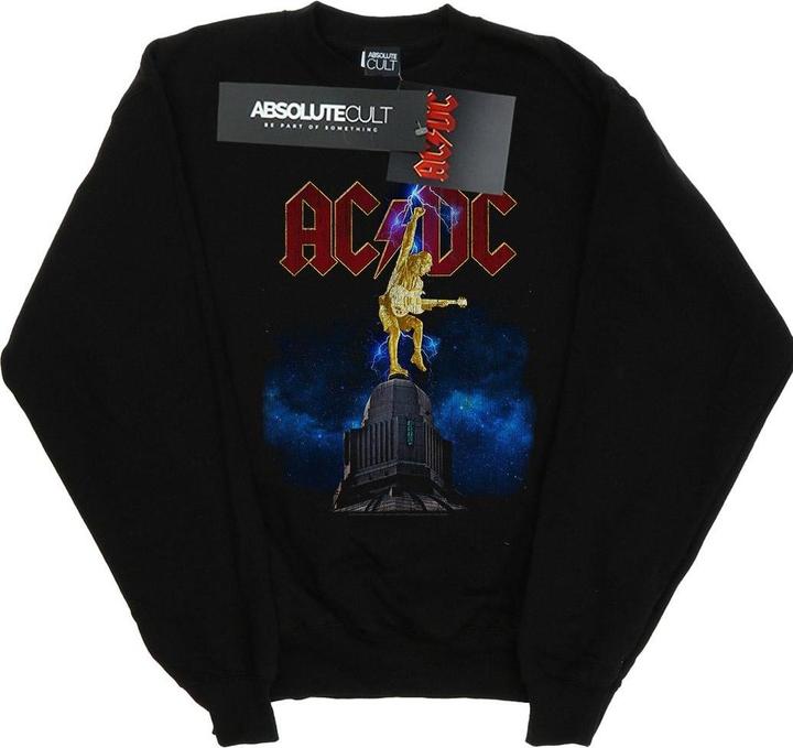 Actual product image AC/DC Mens Stiff Upper Lip Lightning Cotton Sweatshirt (4XL)