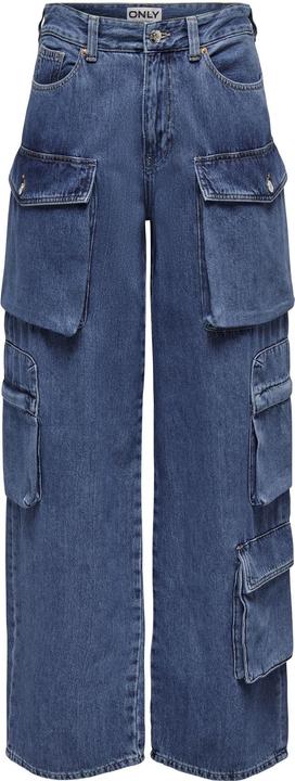 Only ONLJamey Loose Baggy Cropped Mid Rise Jeans