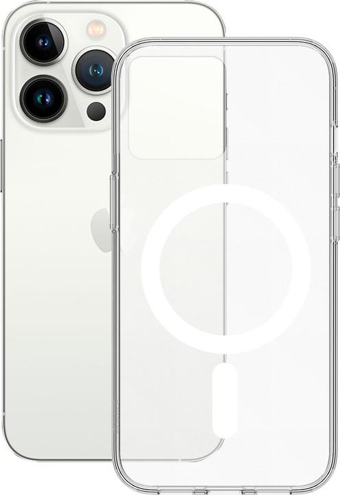 Actual product image KSIX Contact Flex Case For Iphone 13 Pro Magcharge Transparent (Apple iPhone 13 Pro)