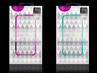 Produktbild more. Color Gem Lucent Bumper für iPhone 5/5S/SE Pink (Apple iPhone 5, Apple iPhone 5s, Apple iPhone SE)