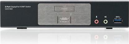 Actual product image Iogear 2-port DisplayPort 1.2