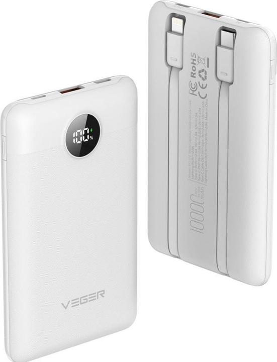 Actual product image Veger C11 (10000 mAh, 22.50 W, 38.50 Wh)