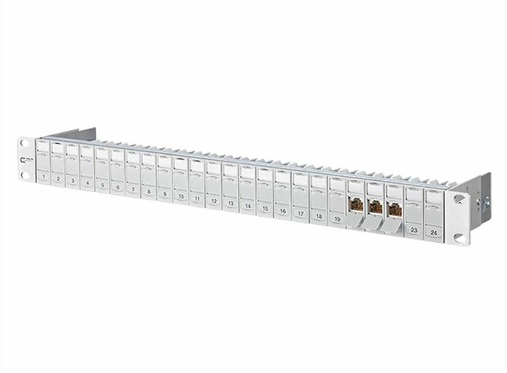 Productafbeelding Metz Connect BTR E-DATmodul 24x8 CAT6 1HE (Schakelpaneel)