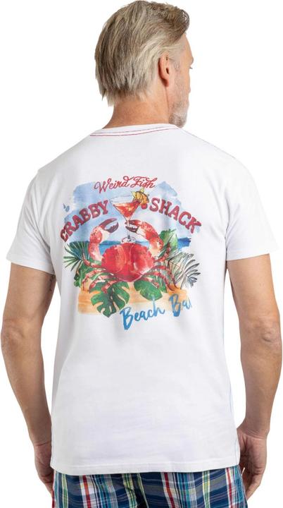 Immagine prodotto Weird Fish Crabby Shack Maglietta Stampa posteriore Uomo (4XL)